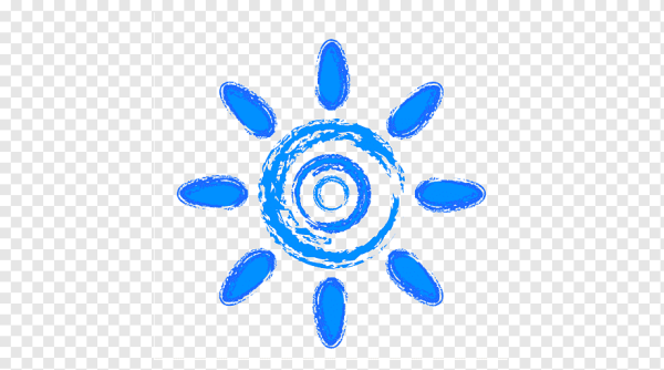 Синее солнышко