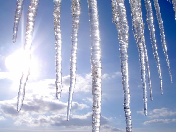 Солнечная сосулька