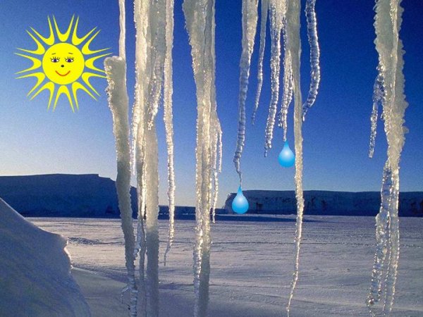 Весна сосульки