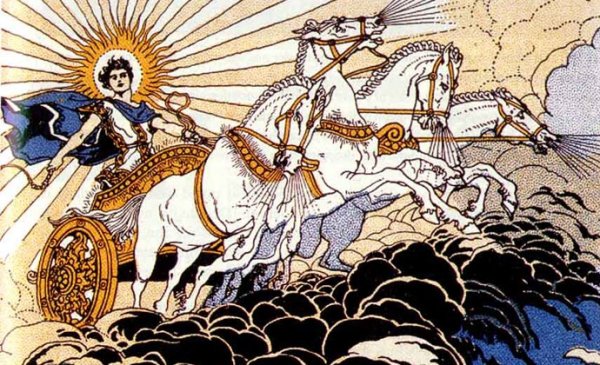 Фаэтон на колеснице Гелиоса
