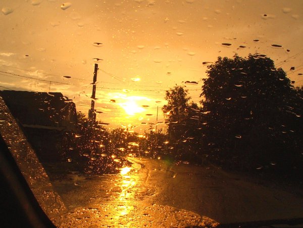 Солнце после дождя