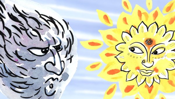 Die Sonne und der Wind