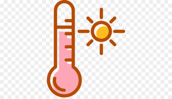 Градусник тепло иконка