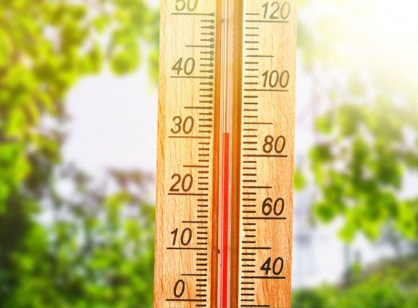 Термометр в жару