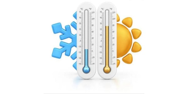 Перепады температуры