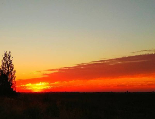 Закат солнца сегодня