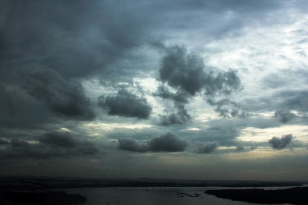 Облака в пасмурный день