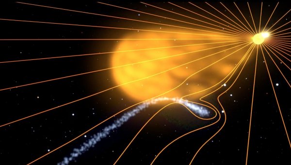 Радужный Метеор из потока Геминиды