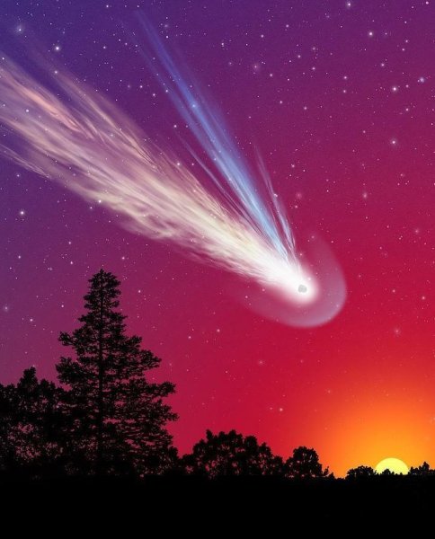 Полет кометы