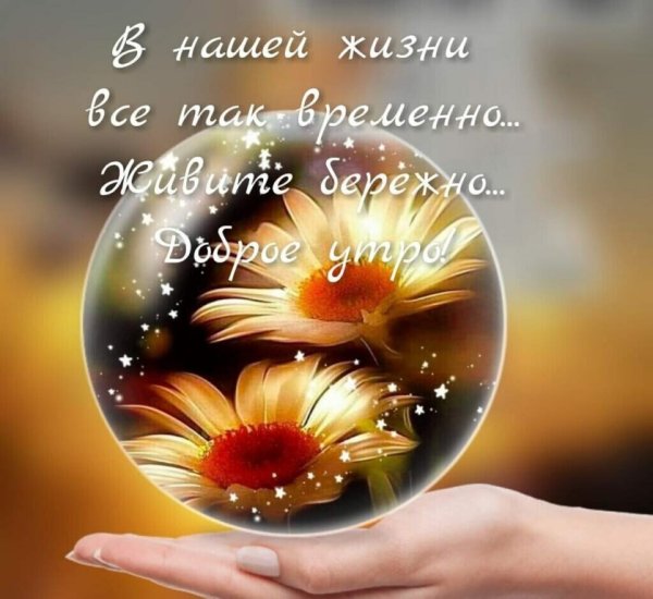 Солнца и тепла в душе