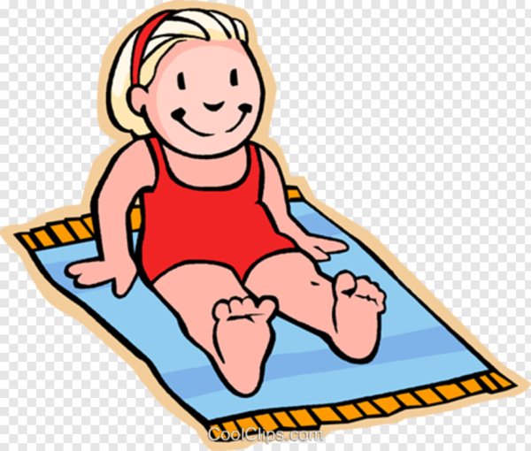 Принятие солнечных ванн рисунок