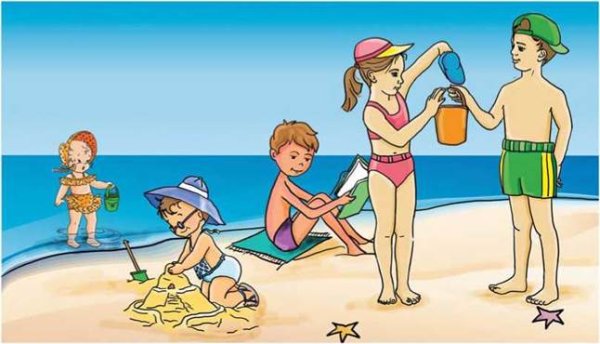 Закаливание солнцем детей