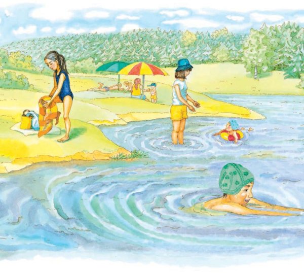 Закаливание детей воздухом,солнцем и водой