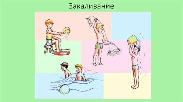 Закаливание водой детей