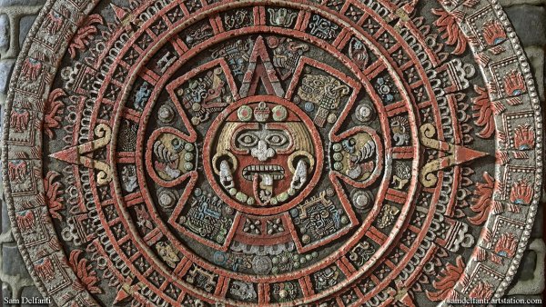 Календарь ацтеков камень солнца