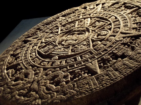 Камень солнца ацтеков музей Мехико