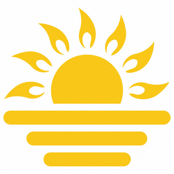 Эмблема восходящего солнца