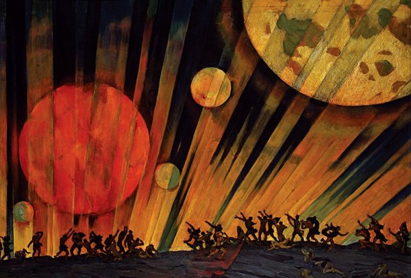 Иллюстрация к пьесе Грига утро