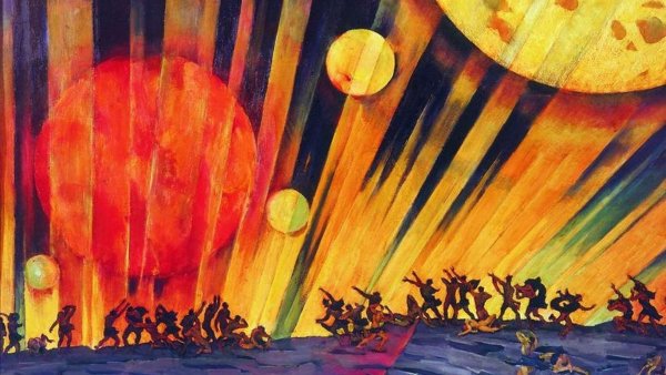 Иллюстрация к сюите э.Грига "пер Гюнт" "утро"