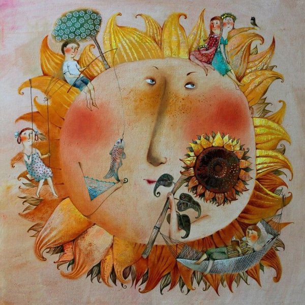 Анна Силивончик солнце