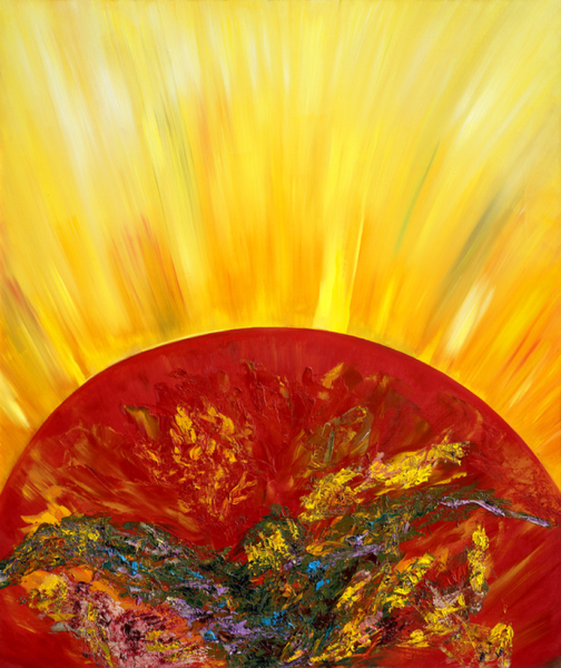 Картина солнце