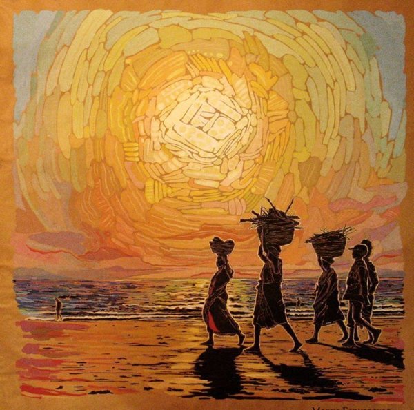 Картина солнце