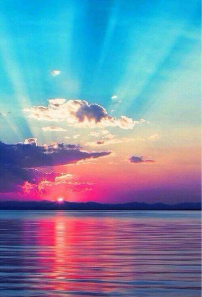 Розовый рассвет