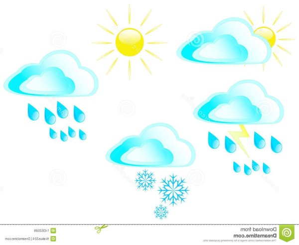 Погодные значки для детей