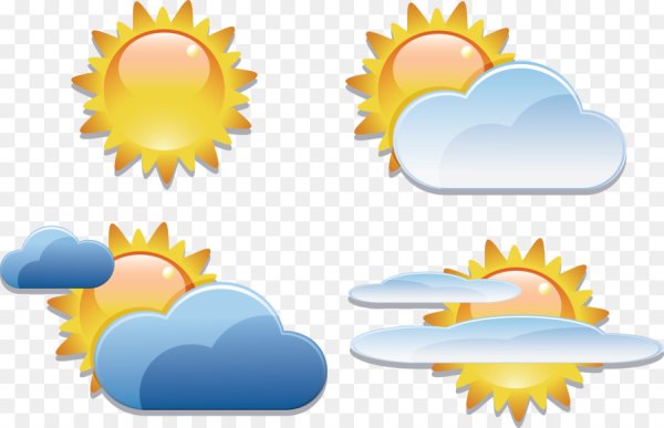 Солнышко и тучка