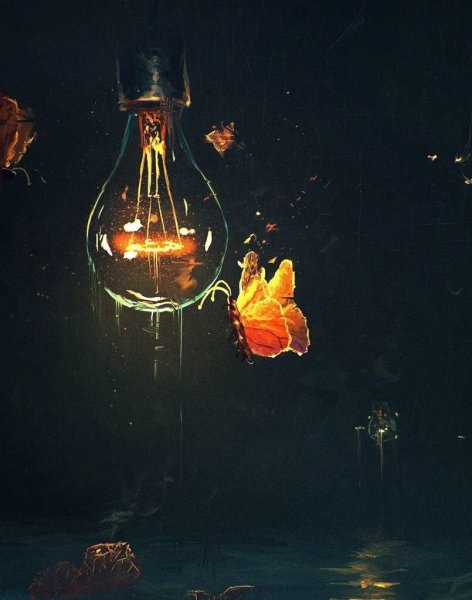 Костры, факелы, масляные лампы