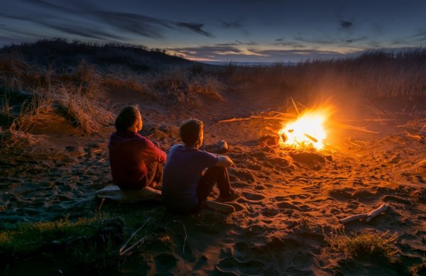 Беседа у костра