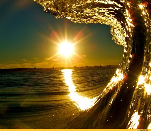 Морская вода и солнце