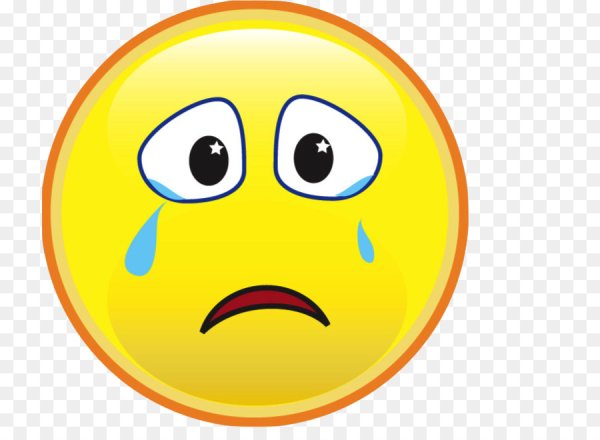 Грустный смайлик
