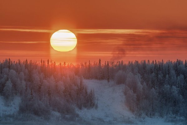 Раскаленное солнце