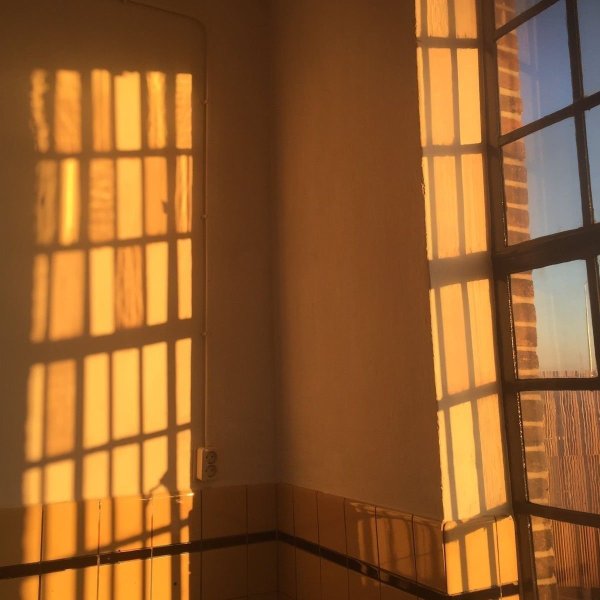 Лучи солнца в комнате