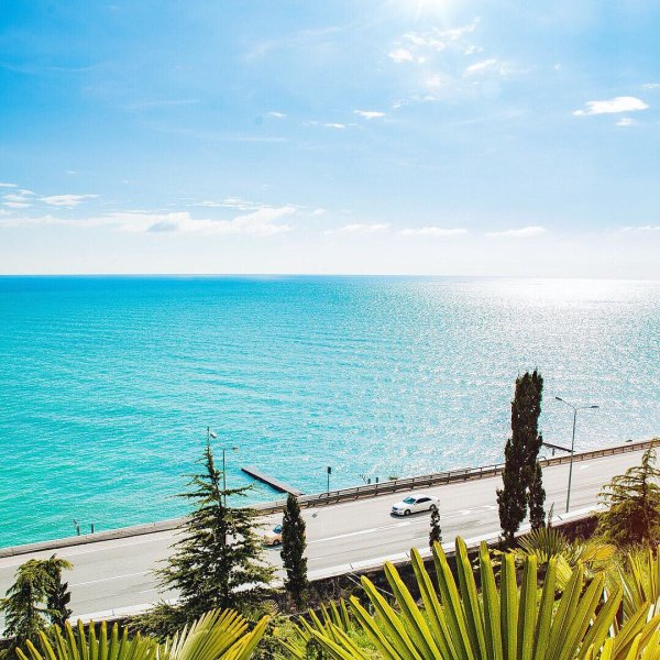 Море в Сочи чёрное море