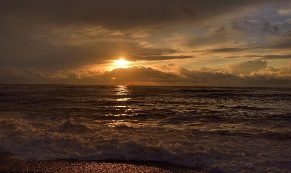 Черное море рассвет