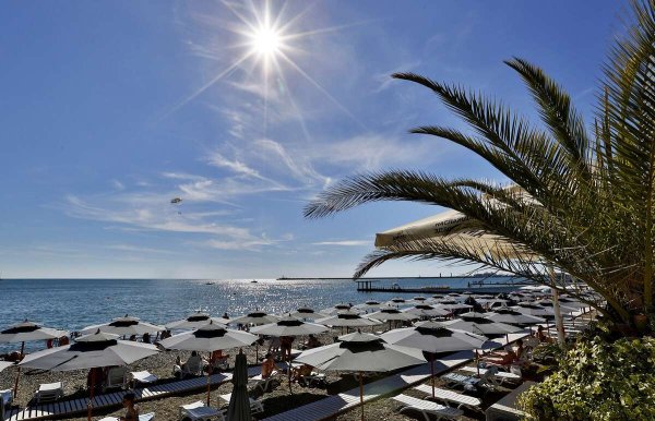 Сочи Имеретинская набережная закат