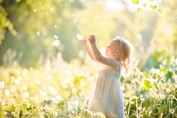 Девочка солнышко