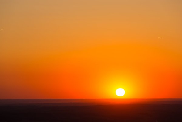 Оранжевый пейзаж