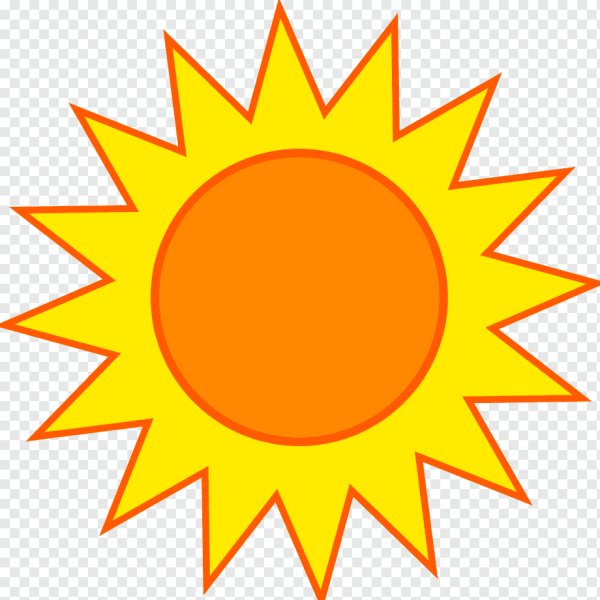 Солнце нарисованное