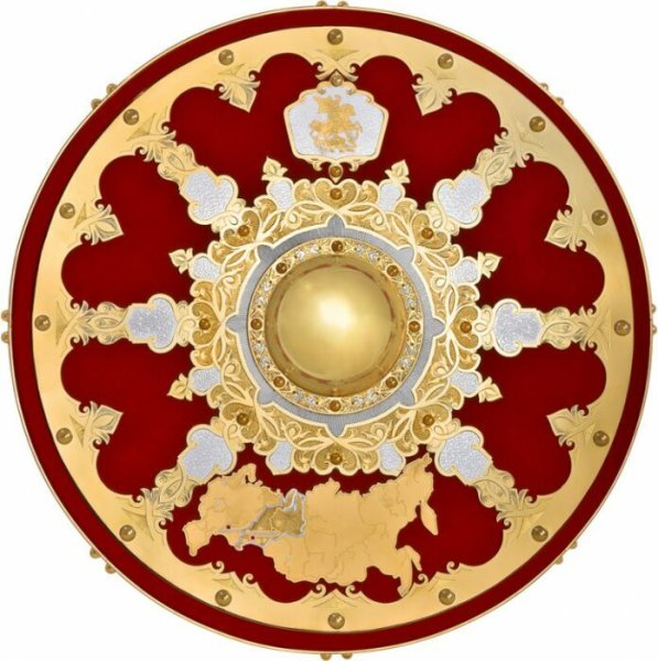 Кыргызский круглый щит