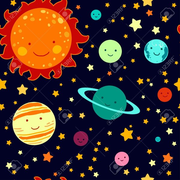 Звезды и планеты для детей