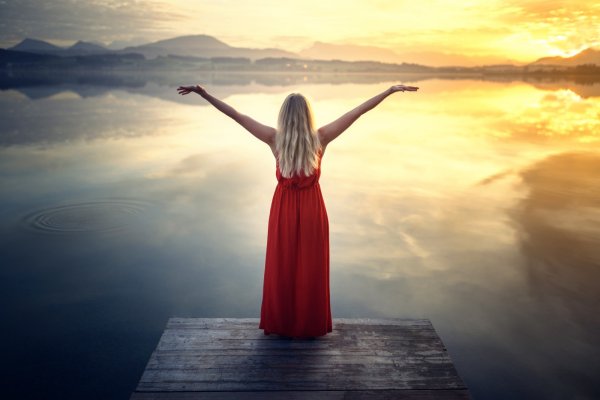 Мужчина солнце