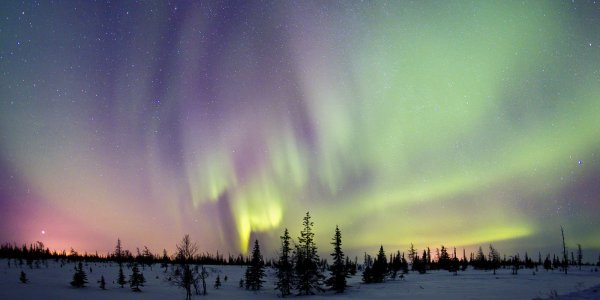 Оймякон Северное сияние