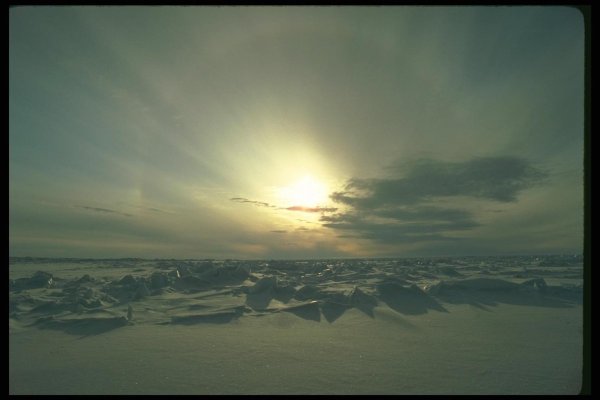 Антарктида солнце
