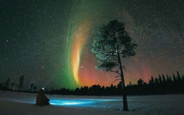 Звездное небо в Заполярье