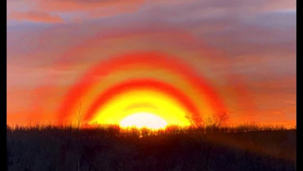 Природные явления закат