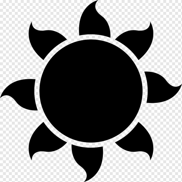 Солнце силуэт