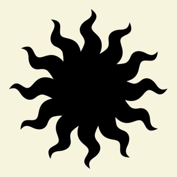 Солнце вектор